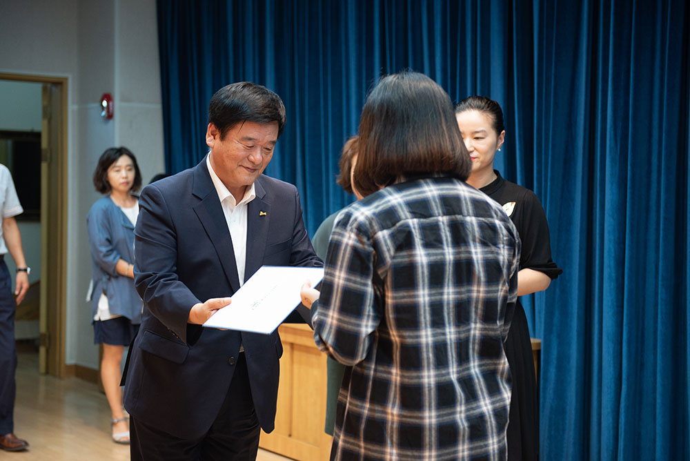 두드림작은미술관 《소요산의 봄》 개막식