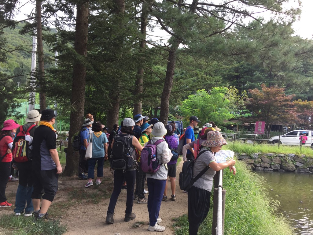 남한산성 옛길 조성 사업 도보행사