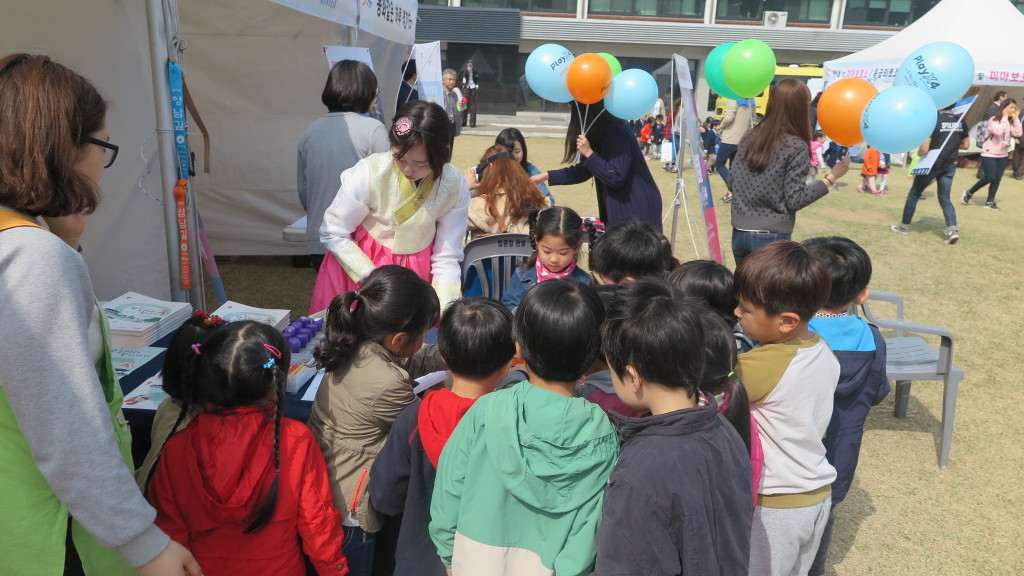 경기도청 벚꽃행사 문화유산부스